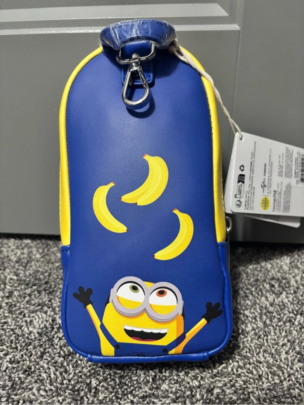 Loungefly Minions Two-Tone Pencil Bag. ** Small defect, see photo**